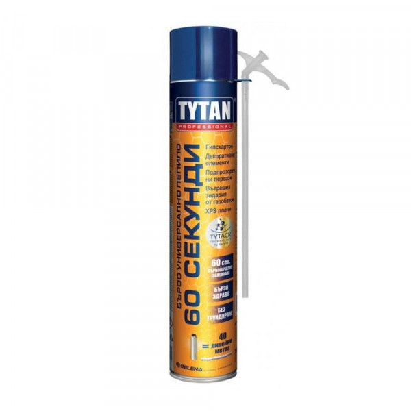 Ръчно Бързо PU Лепило TYTAN PROFESSIONAL 60 Секунди 750мл